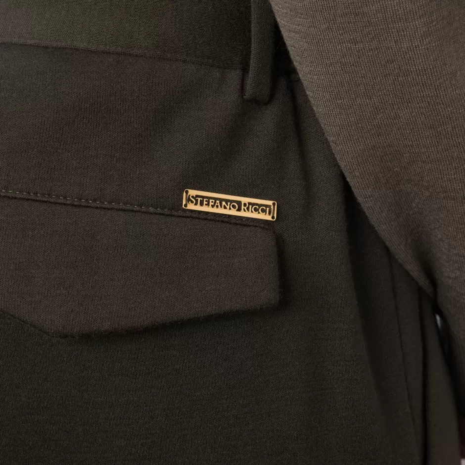 Pantaloni Casual in Puro Cachemire Filato Alpha - Saldi Estivi Collezione Stefano Ricci