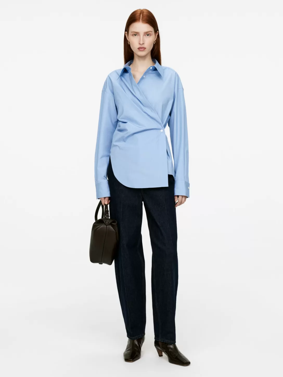ARKET | Camicia Avvolgente Asimmetrica - Collezione Premium Camicie & Bluse