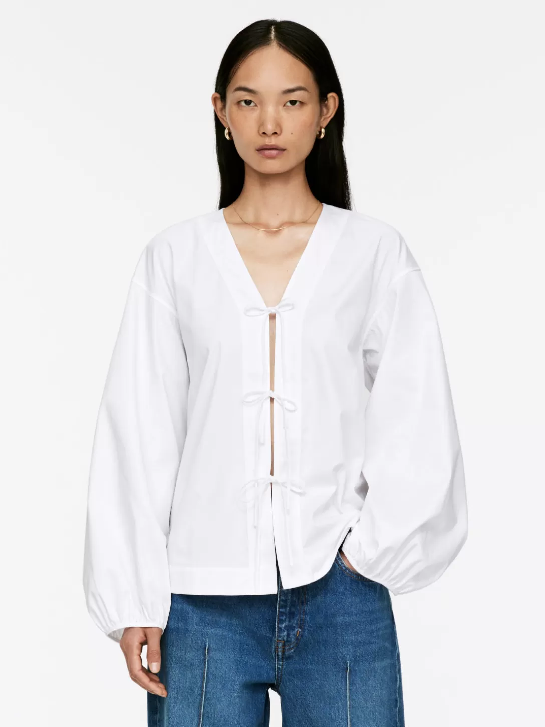 Bluse ARKET con Manica a Sbuffo - Camicie e Top Stilosi per Look Freschi