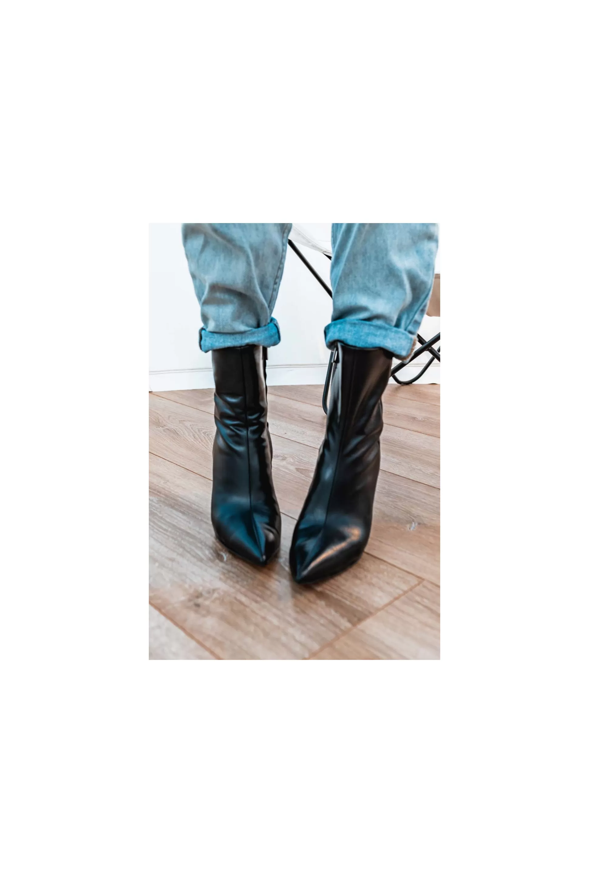 Stivali Eleganti Loren Noir - Scarpe Donna in Pelle Morbida con Sconti Outlet