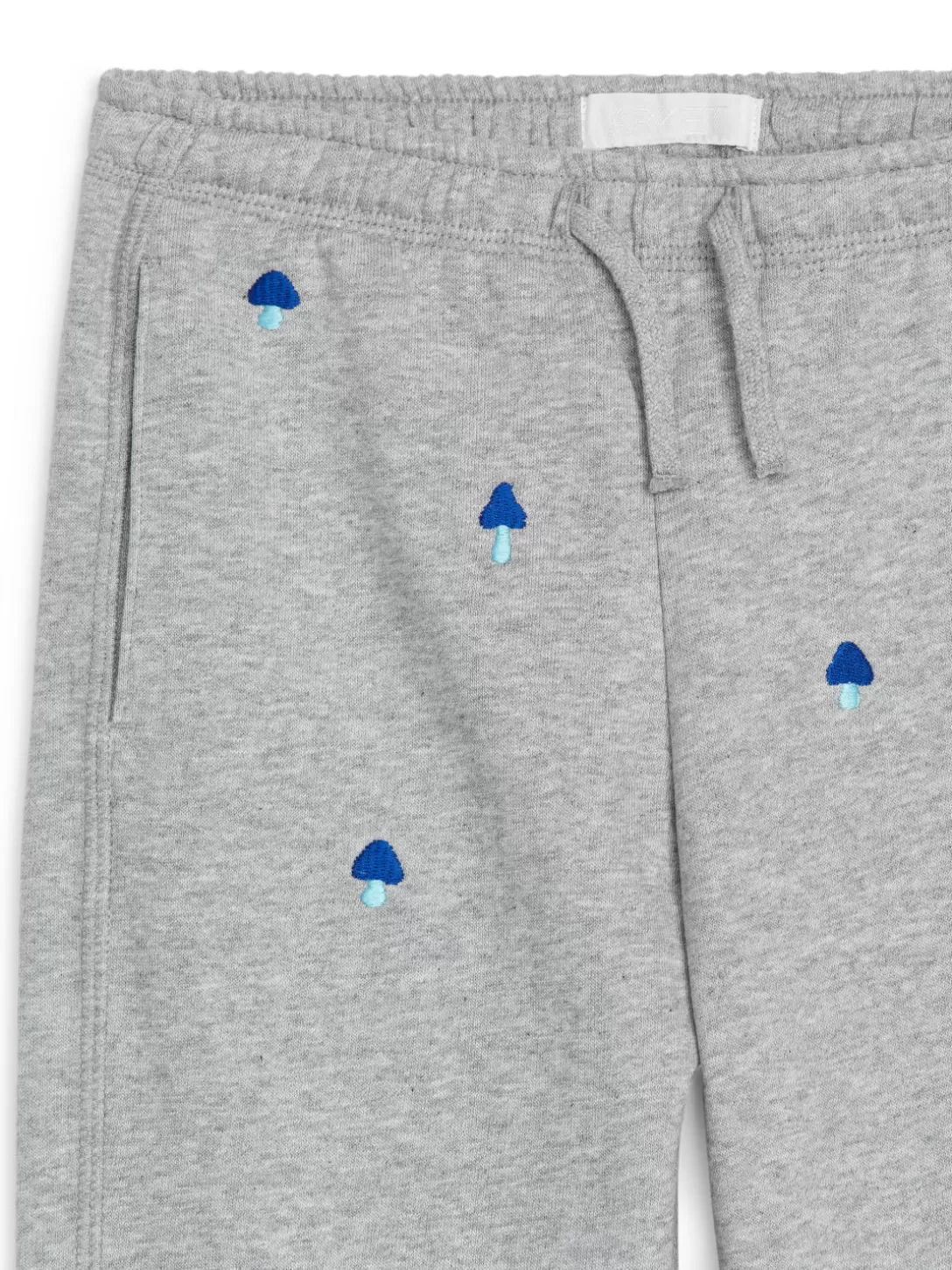 ARKET Pantaloni in Felpa con Ricami - Leggings Morbidi per Ragazzini
