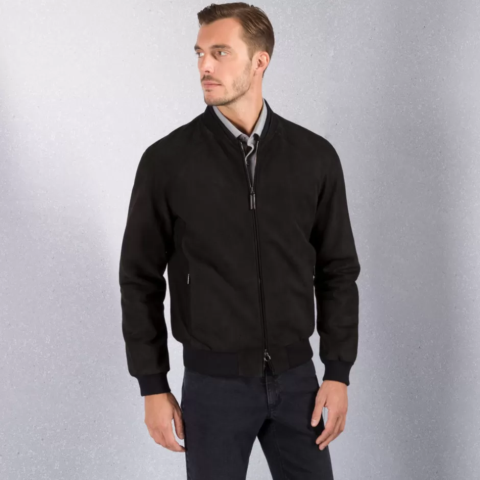 Giacca bomber in pelle di vitello pregiata - Stefano Ricci nuova collezione 

(Elegante giacca bomber con lavorazione artigianale in pelle di vitello full-grain, design Stefano Ricci)