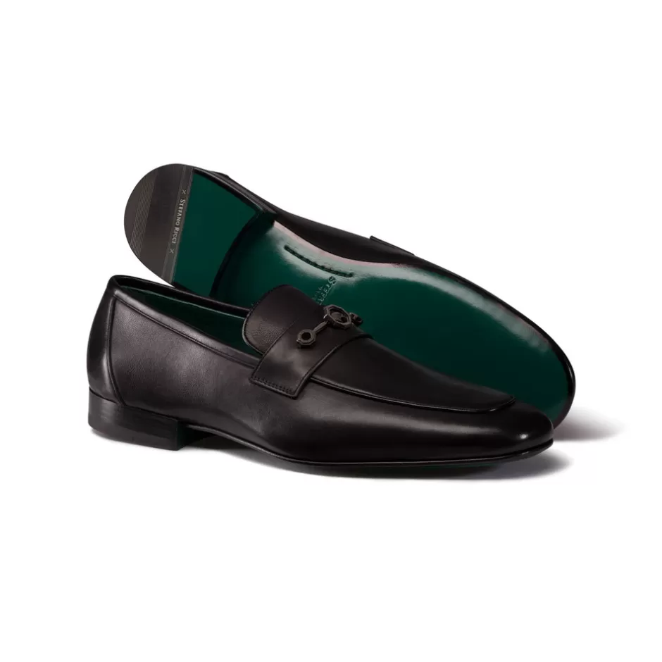Stefano Ricci Mocassini in Pelle di Vitello - Classici da Uomo, Outlet Esclusivo