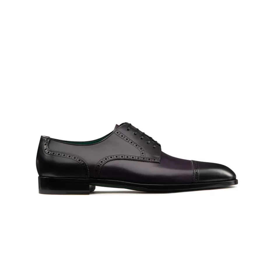 Scarpe Oxford in Pelle di Vitello Stefano Ricci - Eleganza Senza Tempo con Finiture Artigianali