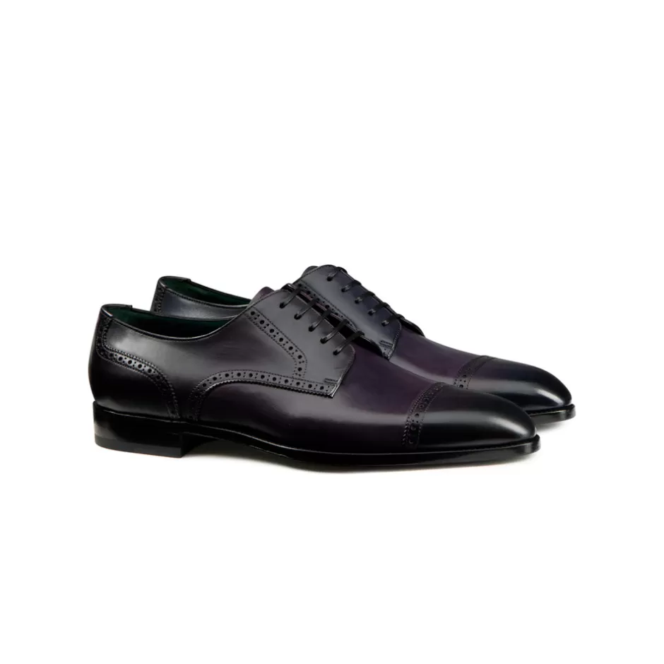 Scarpe Oxford in Pelle di Vitello Stefano Ricci - Eleganza Senza Tempo con Finiture Artigianali