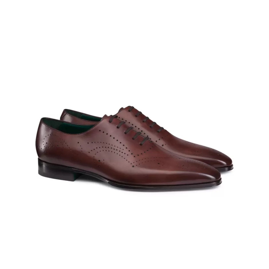Scarpe Oxford in Pelle di Vitello Pregiata - Eleganti Calzature Stefano Ricci da Outlet Esclusivo