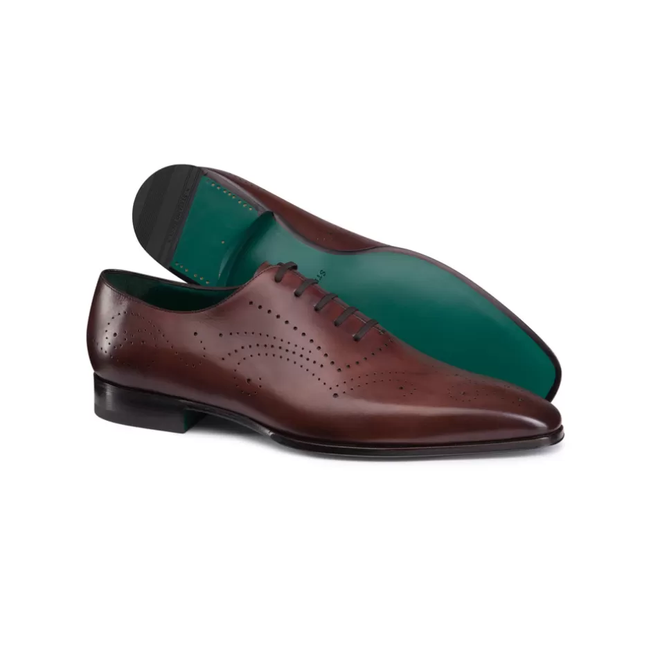 Scarpe Oxford in Pelle di Vitello Pregiata - Eleganti Calzature Stefano Ricci da Outlet Esclusivo
