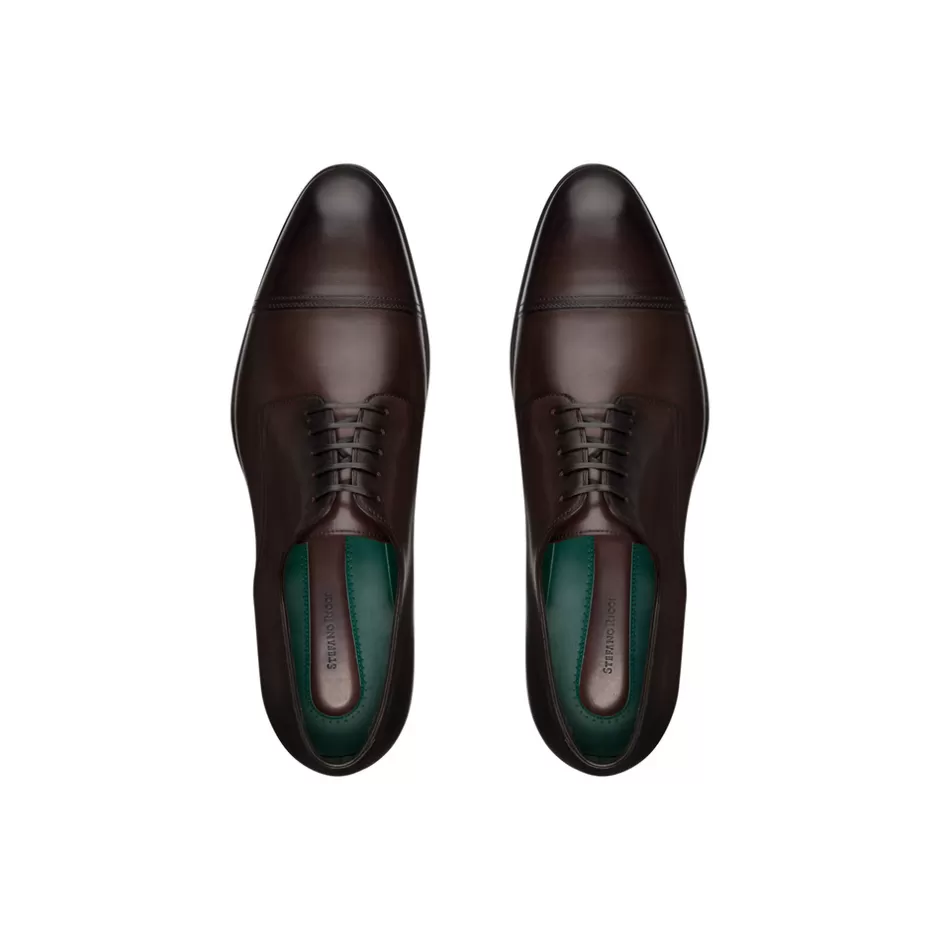 Scarpe Oxford in Pelle di Vitello Pregiata - Eleganza Artigianale Stefano Ricci | Lusso Italiano senza Tempo