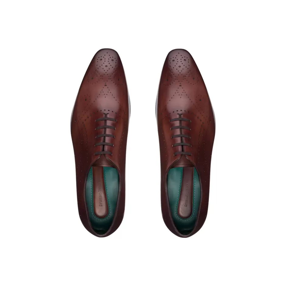 Scarpe Oxford in Pelle di Vitello Pregiata - Eleganti Calzature Stefano Ricci da Outlet Esclusivo