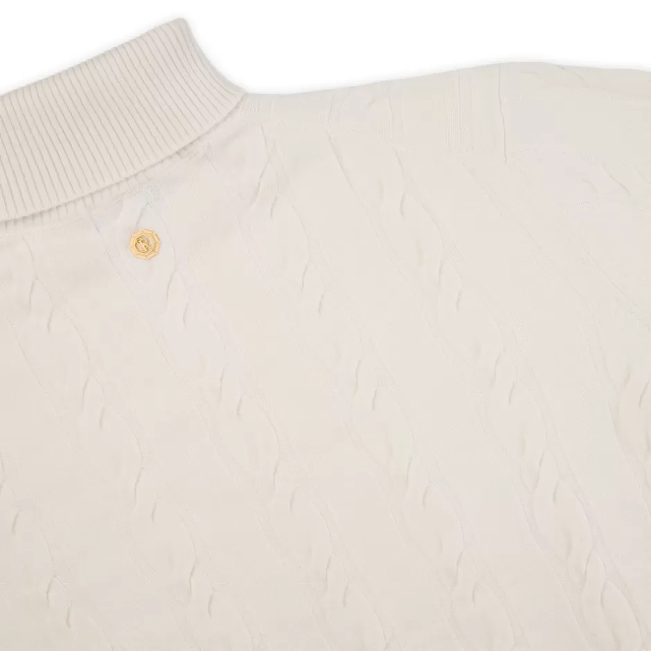 Lusso Invernale: Maglione a Collo Alto in Pregiata Fibra Mista Cashmere e Seta - Collezione Esclusiva Stefano Ricci