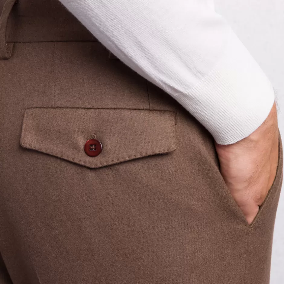 Pantaloni in Lana Cashmere Pregiata · Collezione Stefano Ricci · Conforto Senza Tempo e Stile Contemporaneo · Eleganti e Accessibili