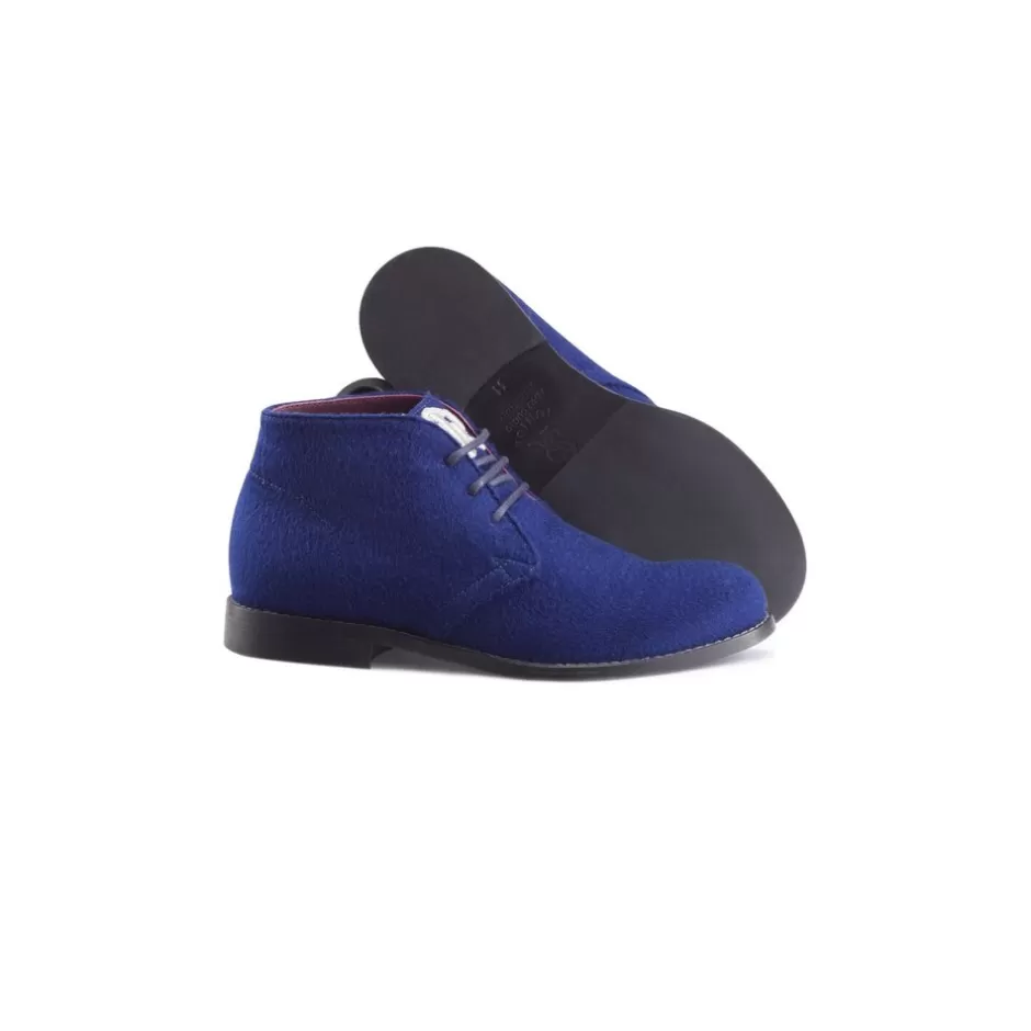 Stivaletti Chukka in Puro Cachemire - Design Elegante Stefano Ricci per Stagione Fredda