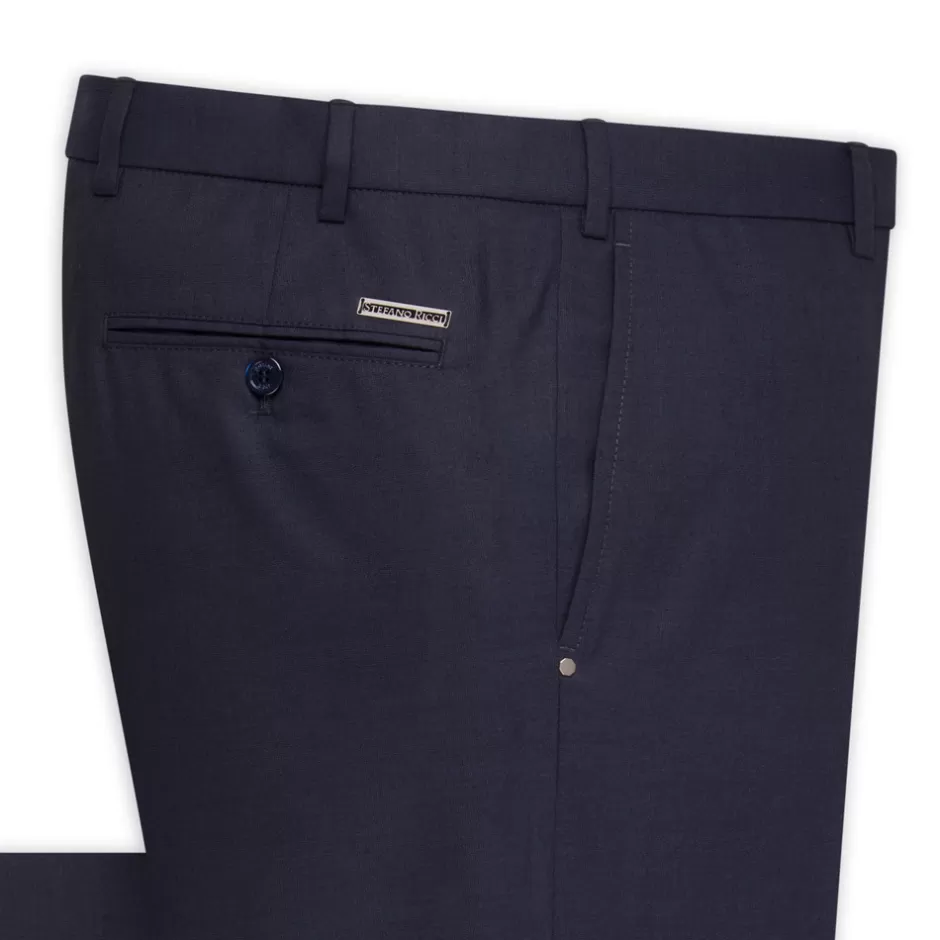 Pantaloni Uomo Casual Eleganti - Creazione Esclusiva Stefano Ricci in Tessuto Pregiato