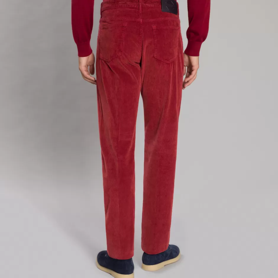 Pantaloni in Velluto a Coste Uomo – Tessuto Premium, Conforto Elegante | Collezione Outlet Esclusivo Stefano Ricci