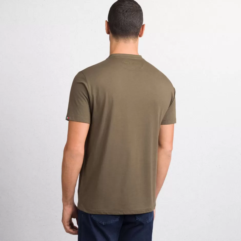 Maglietta Uomo in Tessuto Misto Cotone, Vestibilità Regolare e Confortevole | Promozione Stefano Ricci