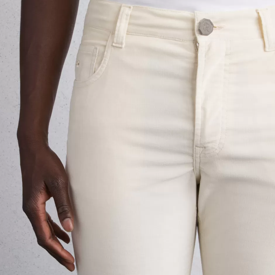 Pantaloni Eleganti in Misto Cotone con Fodera Conica - 5 Tasche Funzionali | Promozione Lampo Stefano Ricci