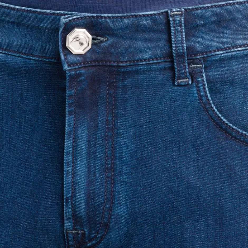Jeans Slim in Tessuto Misto Cotone con Fodera Morbida - Collezione Stefano Ricci | Edizione Speciale in Promozione