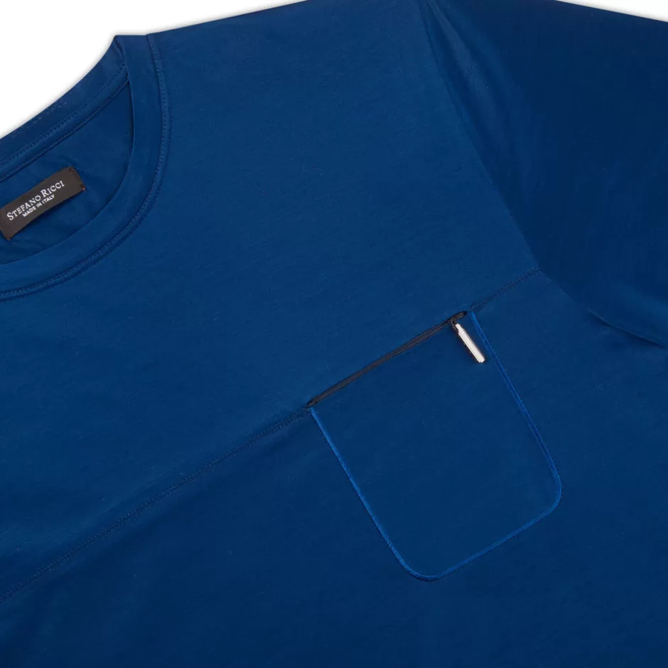 Maglietta Classica con Scollo Tondo - Edizione Esclusiva Stefano Ricci - Design Ricercato per Uomo