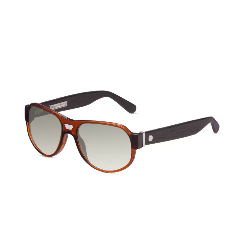 Occhiali da Sole in Pelle di Coccodrillo Stefano Ricci - Edizione Speciale con Sconto Esclusivo