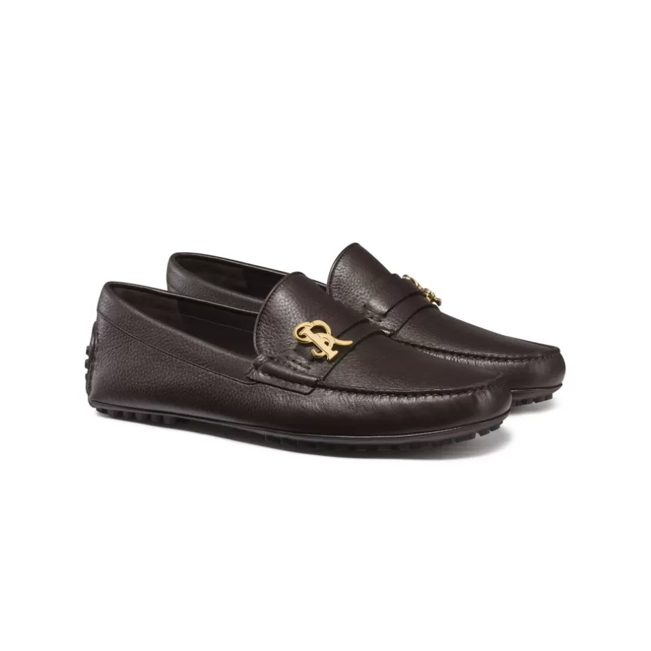 Scarpe da Guida in Pelle Pregiata Daino e Vitello - Saldi Stefano Ricci | Modelli Eleganti Confezionati a Mano

（：，