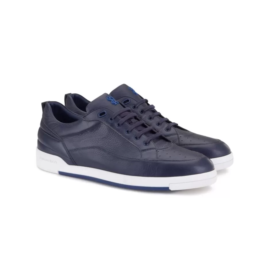 Stefano Ricci Scarpe Sportive: Sneaker Artigianali in Pelle di Daino con Fodera Morbida