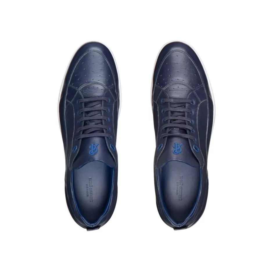 Stefano Ricci Scarpe Sportive: Sneaker Artigianali in Pelle di Daino con Fodera Morbida