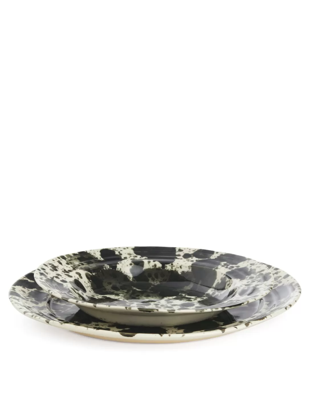 ARKET® Piatto Fondina Elegante Ø21cm - Design Scandinavo per Tavola Moderna