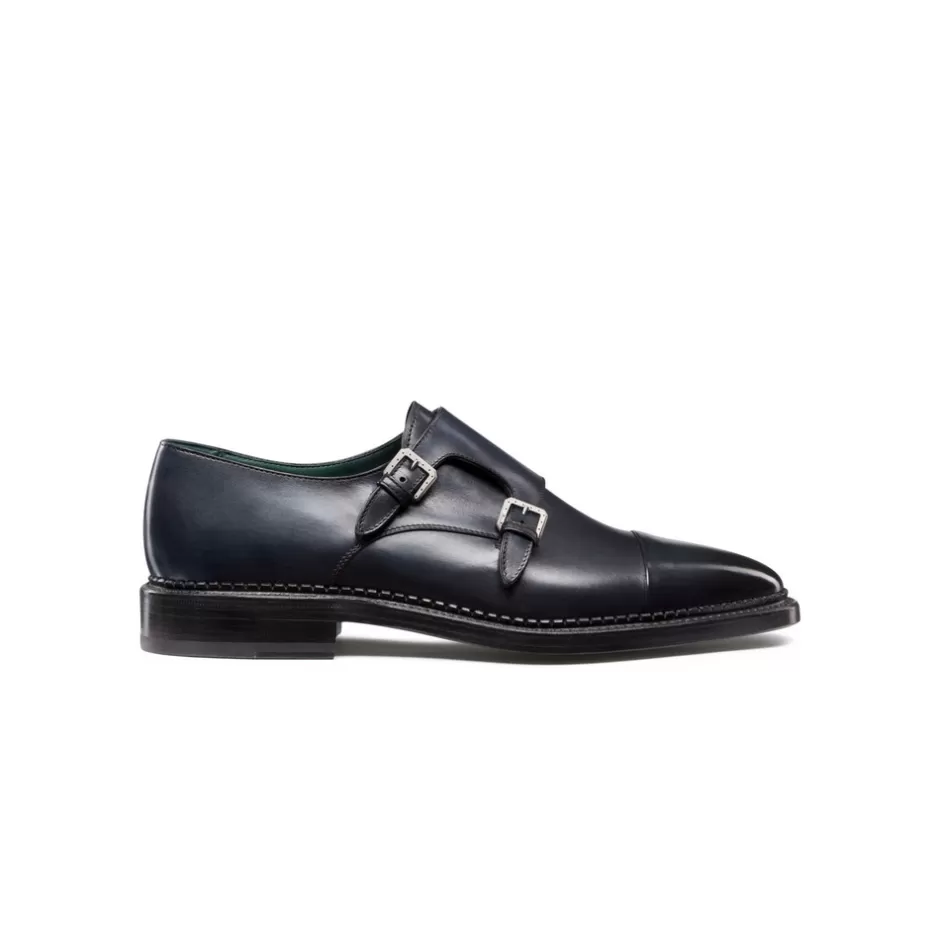 Eleganti Scarpe Monk Strap Doppia Fibbia - Stefano Ricci | Prezzo Accessibile