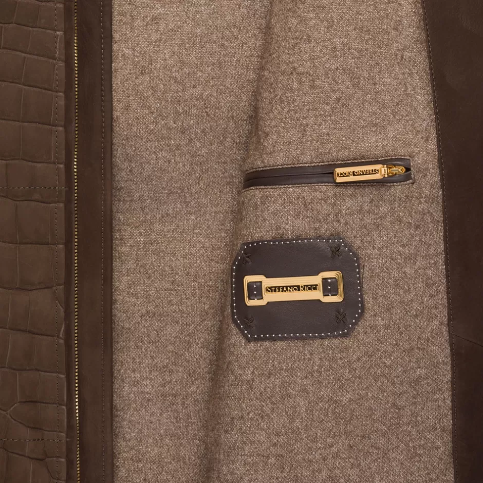 Stefano Ricci Giubbotto Piumino Premium - Stile Impeccabile e Conforto Assoluto