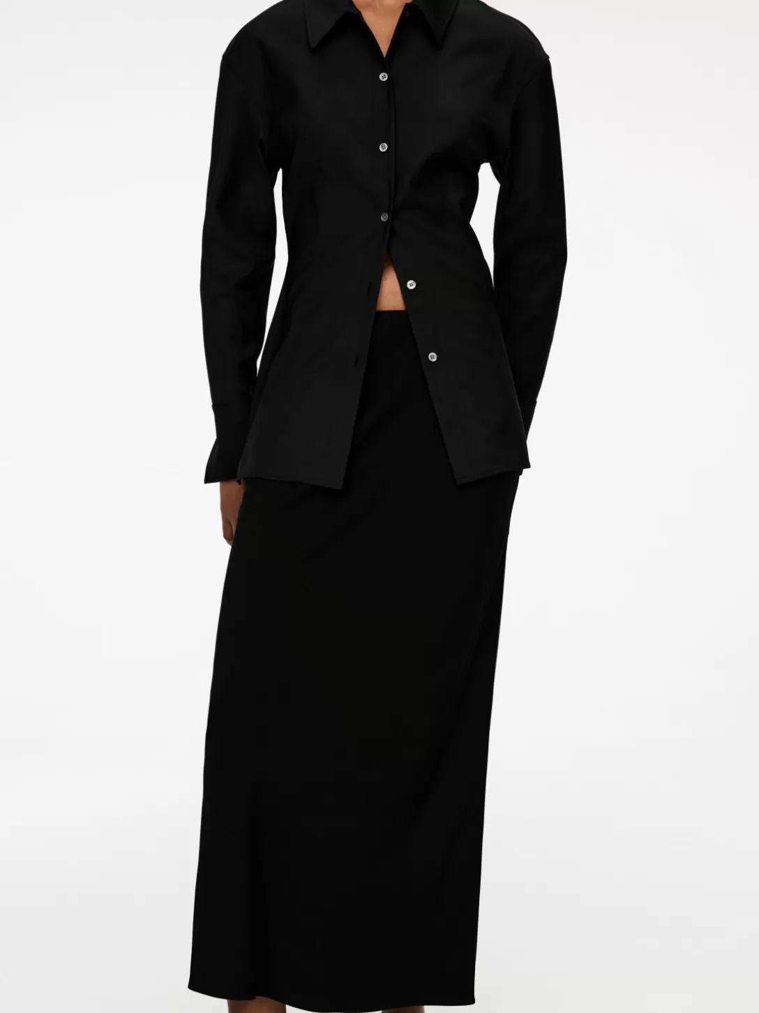 ARKET | Gonna Drappeggiata Midi con Design Fluido - Tendenza Autunno/Inverno per Stilare Outfit Raffinati