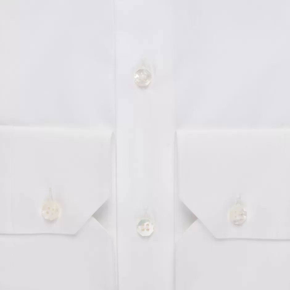 Camicia Stefano Ricci in Pregiato Cotone Giza 45 - Edizione Limitata con Ricamo Artigianale