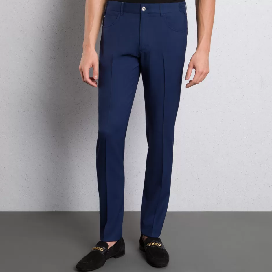 Luxury Pantaloni Uomo Stefano Ricci - Modello Con 5 Tasche Funzionali & Confezione Artigianale Scontati Esclusivi