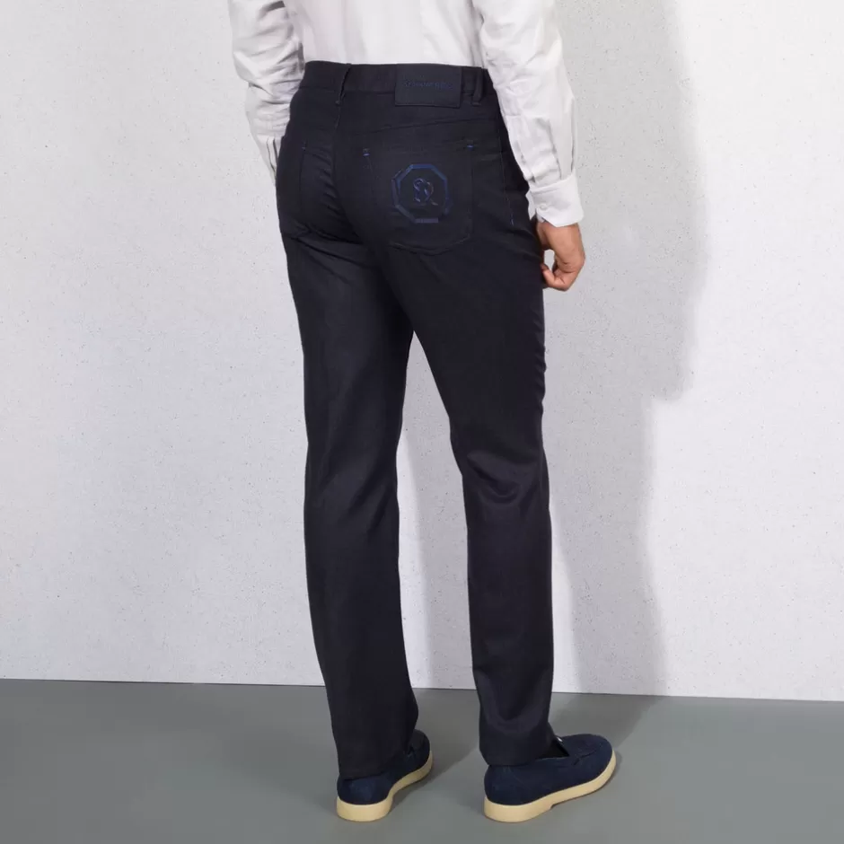 Stefano Ricci: Pantaloni Eleganti con 5 Tasche - Edizione Esclusiva Estate

（，，
