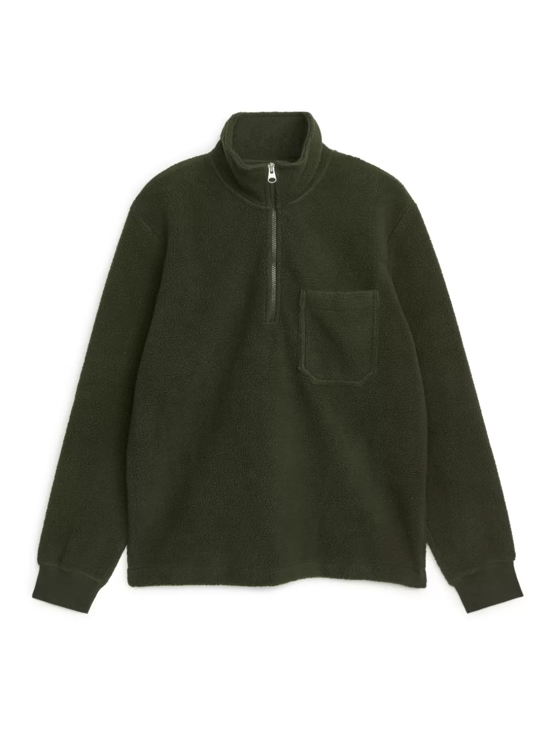 ARKET Felpa in Pile Morbida con Cappuccio - Maglioni Sportivi e Modelli Classici