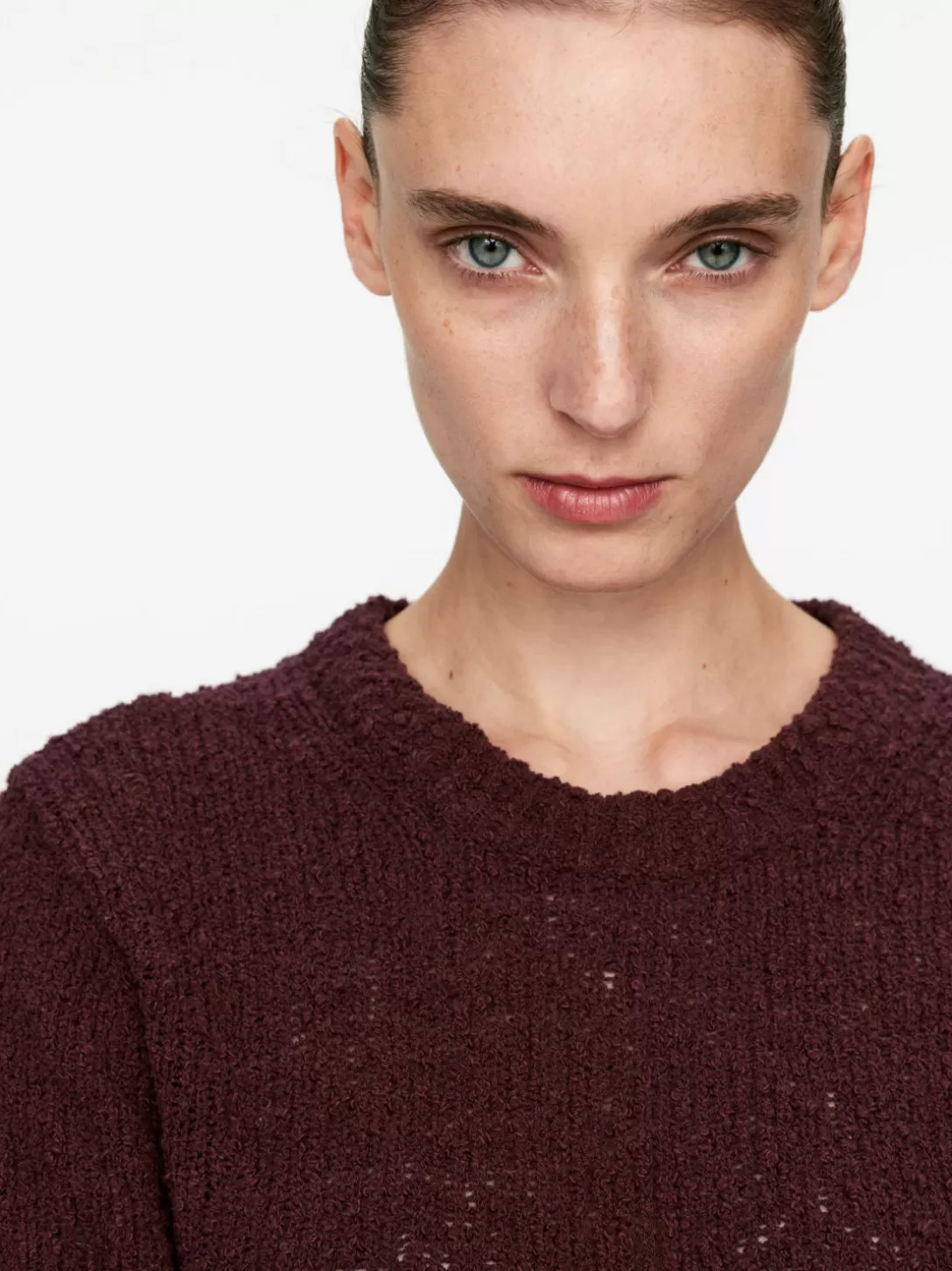 Magliette in Maglia Traforata ARKET - Cardigan e Maglioni Confortevoli in Cotone per Look Autunnali