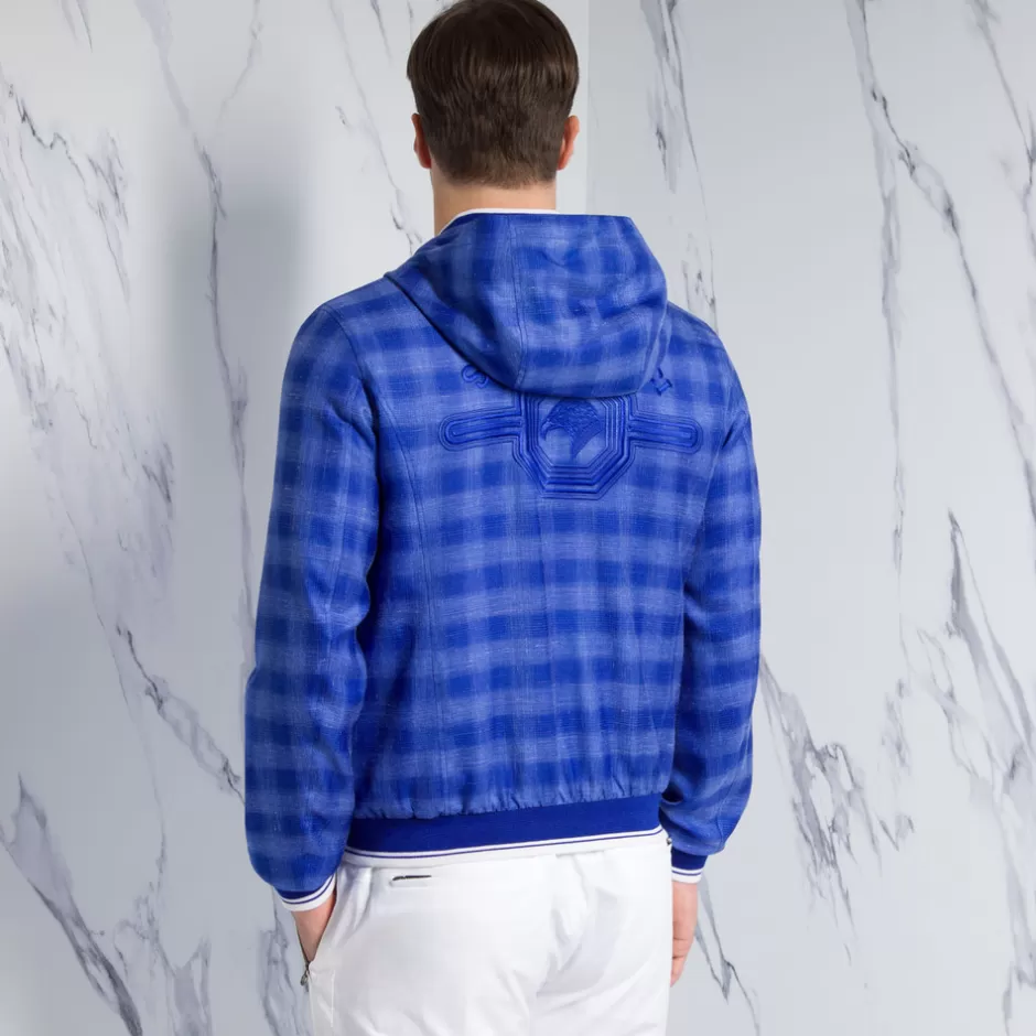 Stefano Ricci Blouson con Cappuccio - Giacca Elegante Uomo in Pelle Sottile