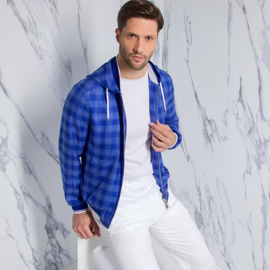 Stefano Ricci Blouson con Cappuccio - Giacca Elegante Uomo in Pelle Sottile