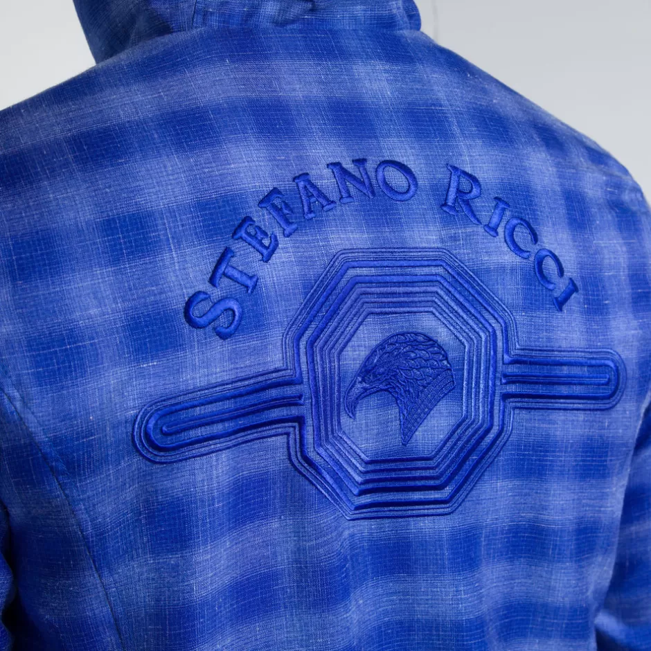 Stefano Ricci Blouson con Cappuccio - Giacca Elegante Uomo in Pelle Sottile
