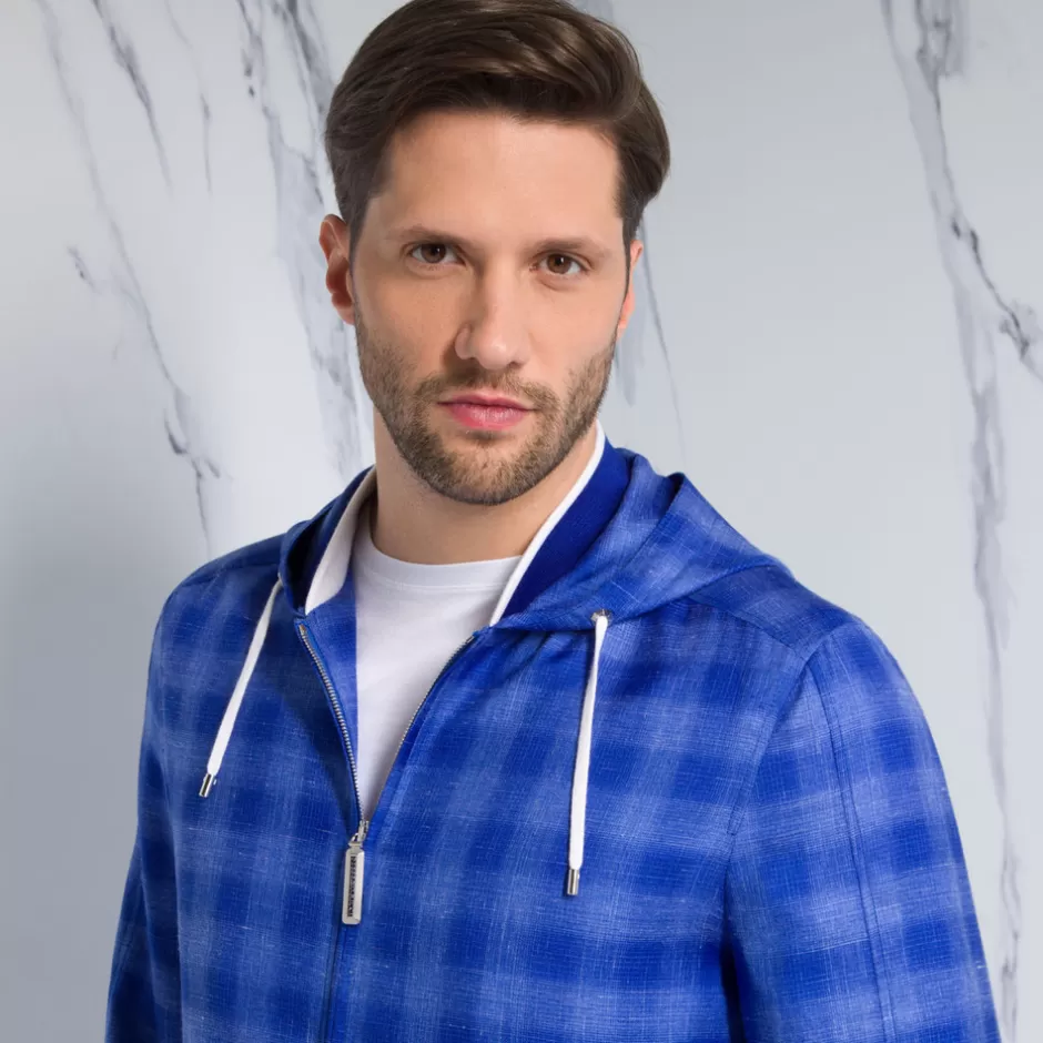 Stefano Ricci Blouson con Cappuccio - Giacca Elegante Uomo in Pelle Sottile