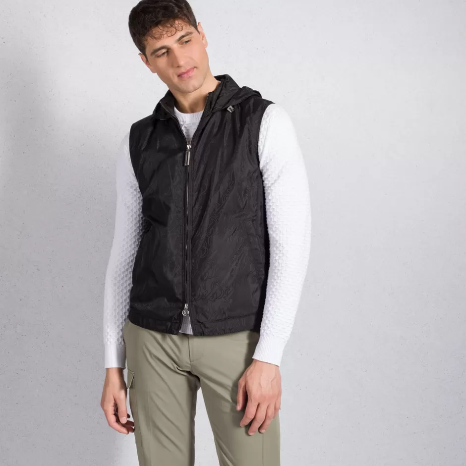 Lussuoso Gilet Con Cappuccio - Giacche Senza Maniche Autunno-Inverno by Stefano Ricci