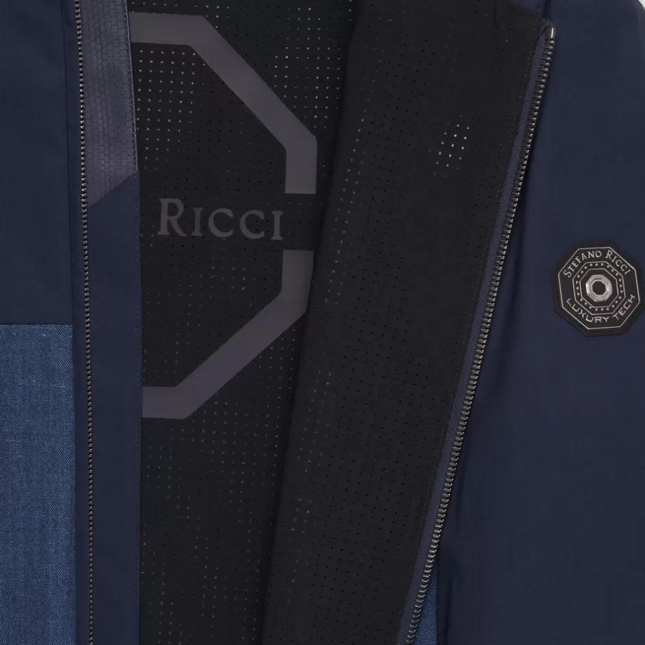 Giacca Sportiva con Cappuccio in Pura Lana Merino - Capospalla Firmato Stefano Ricci | Collezione Ufficiale E-Commerce