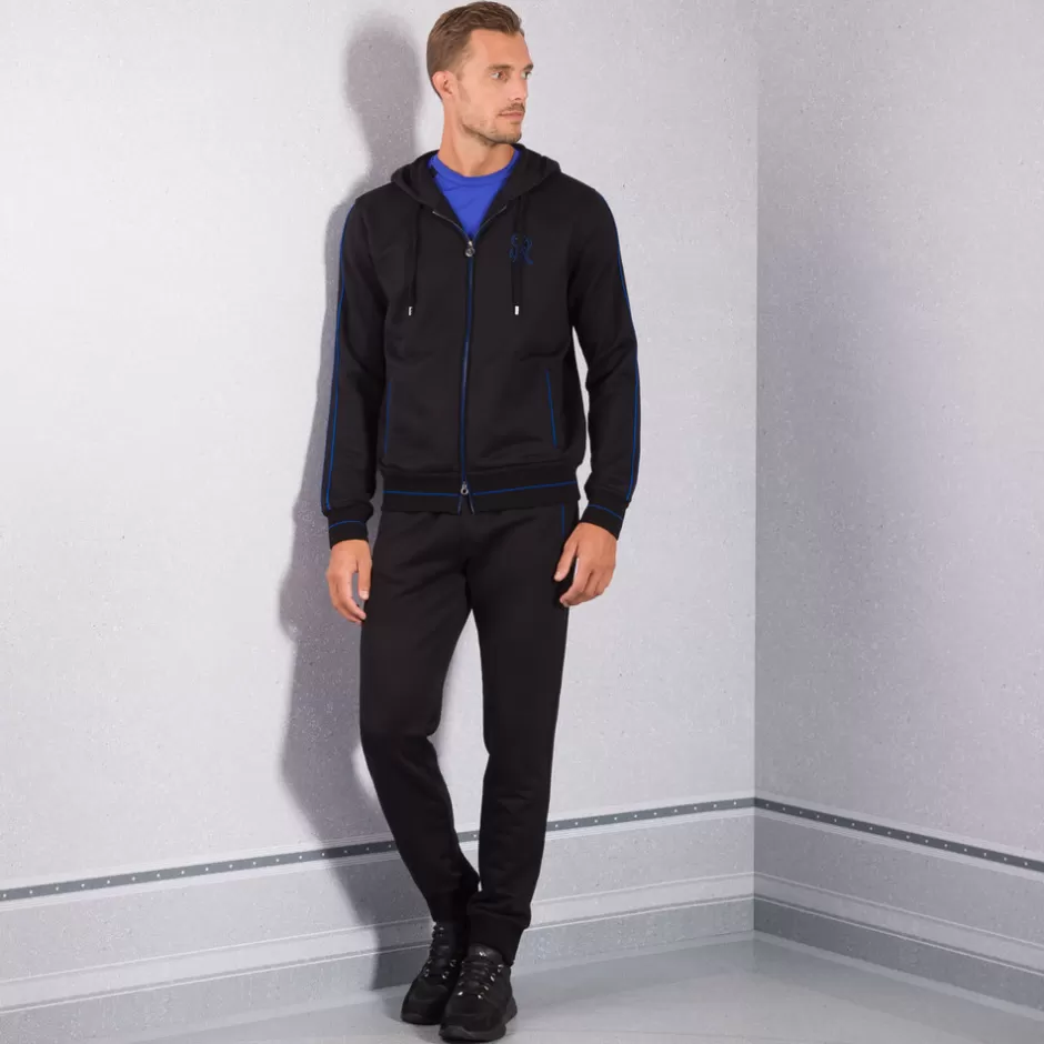 Giubbotto Sportivo con Cappuccio e Zip Frontale | Collezione Esclusiva Stefano Ricci per Uomo