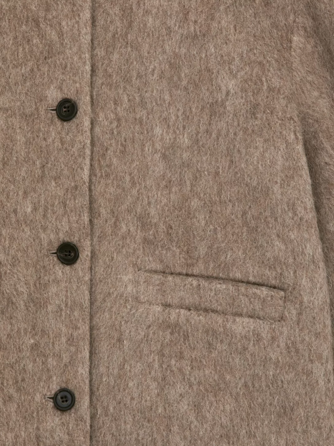 ARKET Giaccone Invernale Borstad - Lana Mista con Design Essenziale per Stagioni Fredde