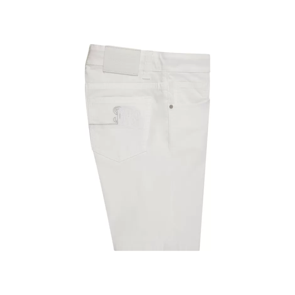 Pantaloncini Denim Iconici - Collezione Estiva Stefano Ricci 

Modelli Confezionati a Mano con Cura nei Dettagli, Disponibili in Esclusiva Presso il Flagship Store