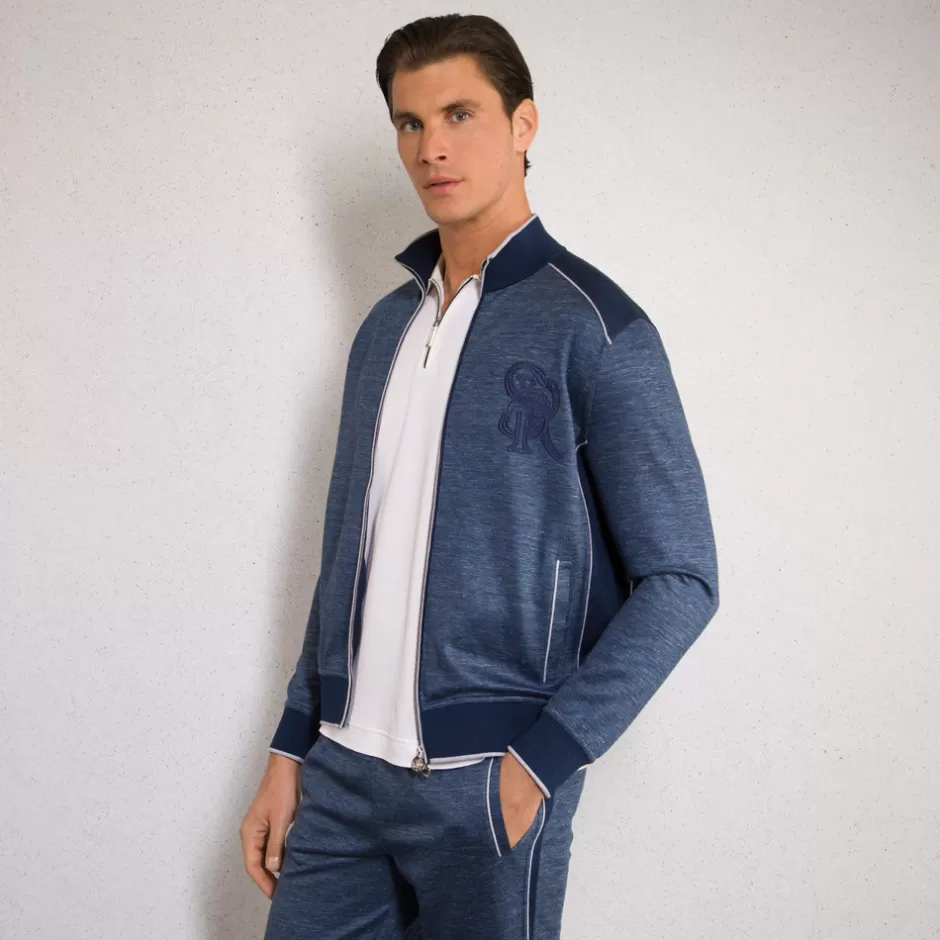 Stefano Ricci: Giubbotto Sportivo in Jersey Confortevole con Sconti Estivi