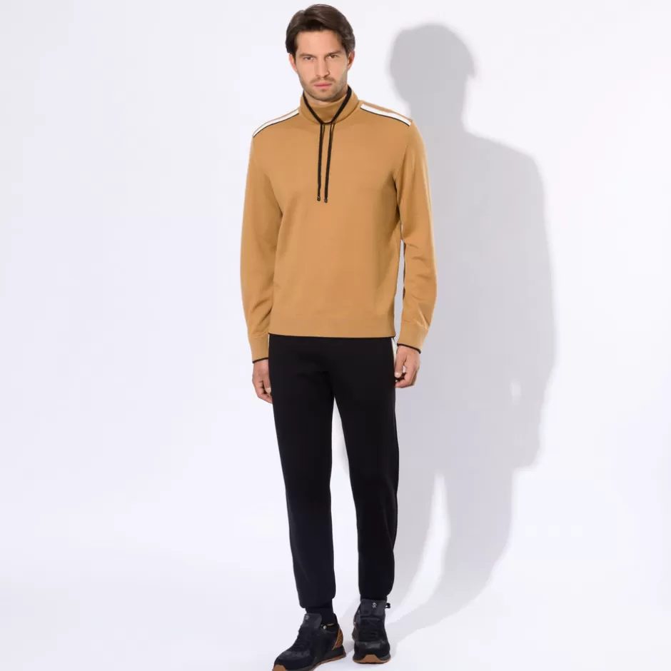 Pantaloni Sportivi in Maglieria Pregiata - Eleganza Stefano Ricci con Design Dinamico e Comfort Assoluto