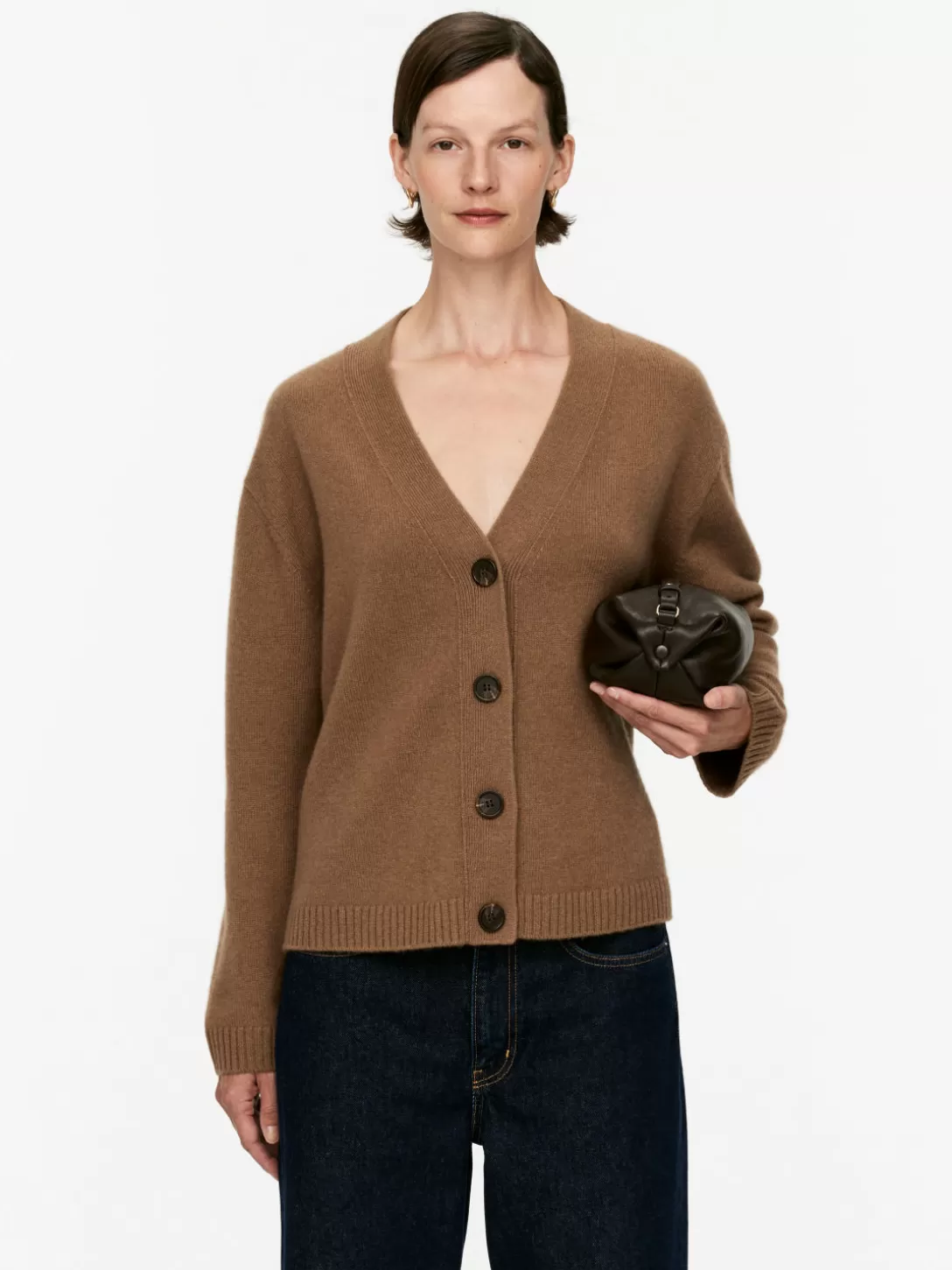Cardigan Kashmir ARKET in Lana e Cashmere - Maglioni Confortevoli e Cardigan Lavorati a Maglia per l'Inverno