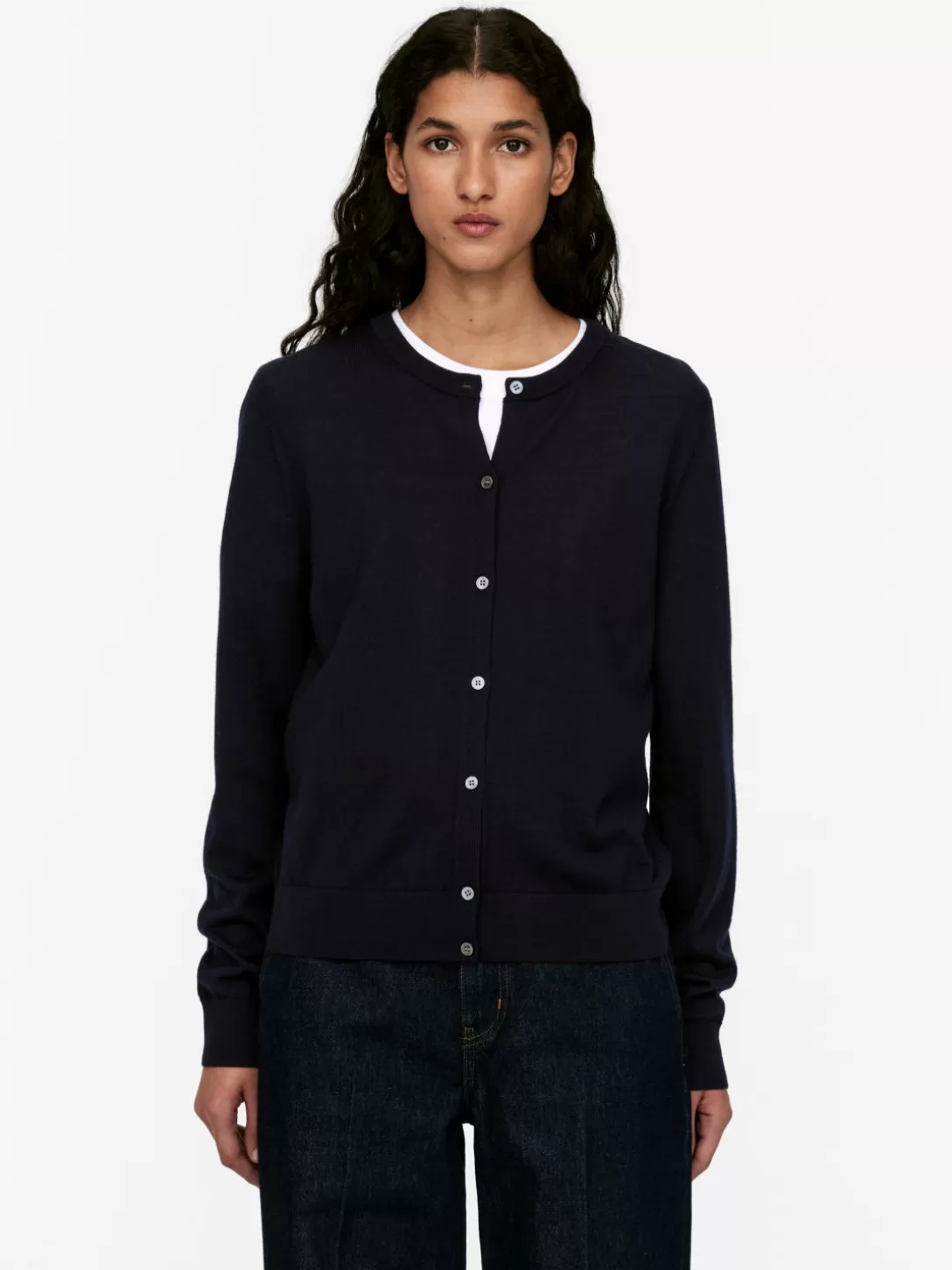 Cardigan in Pura Lana Merino - Maglioni e Pullover Confortevoli con Design Moderno ARKET