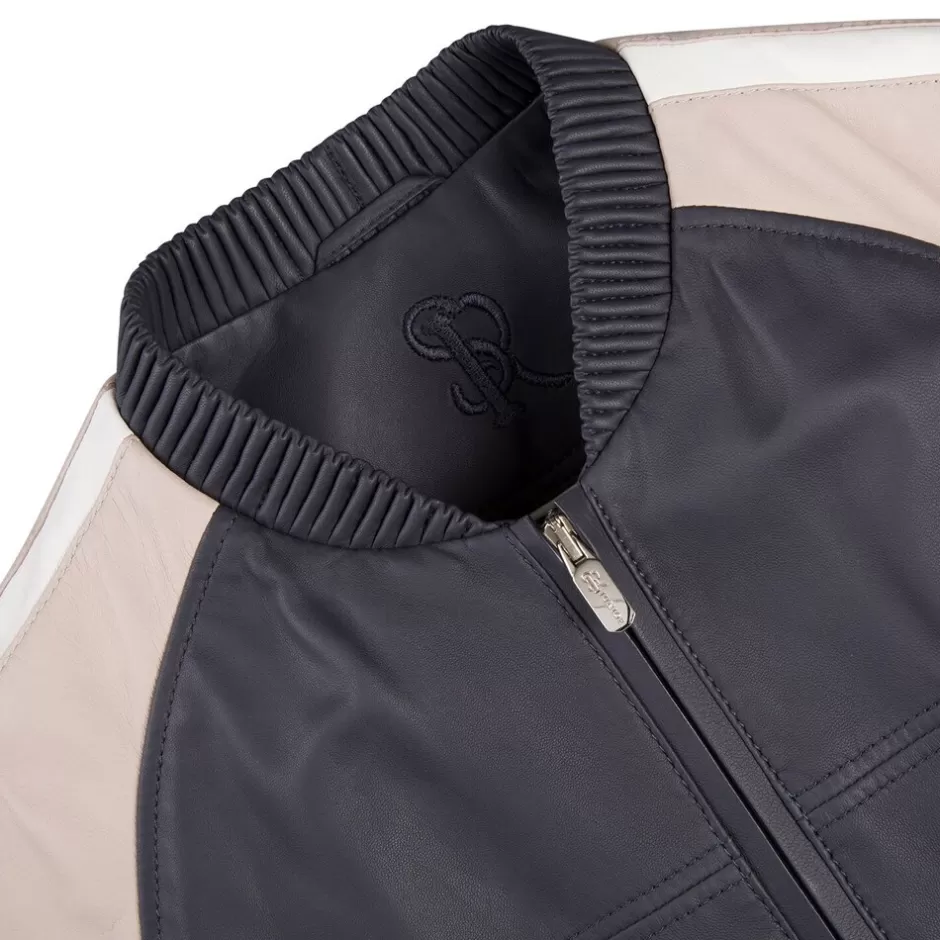 Luxury Bomber in Morbida Pelle d'Agnello • Giacca Premium Stefano Ricci Collezione Autunno