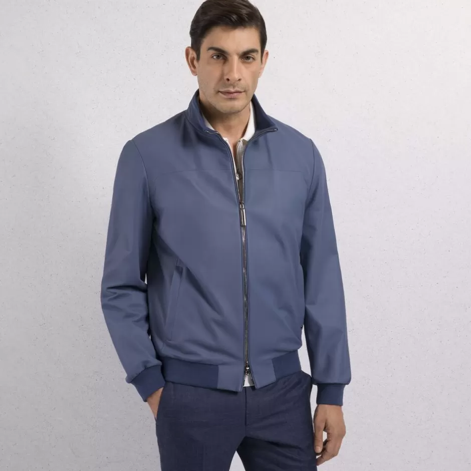 Giacca in Pelle d'Agnello Elegante - Blouson Firmato Stefano Ricci con Stile Impeccabile